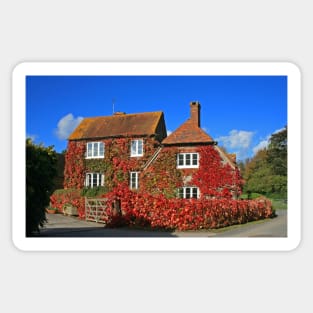 South Downs Farmhouse II Sticker